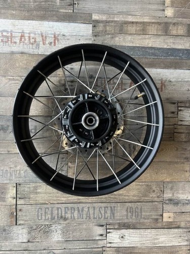 ROYAL ENFIELD Tubeless Spoke Laced Wheel Set Complete, Black, 450 Himalayan - Foto 7 di 9