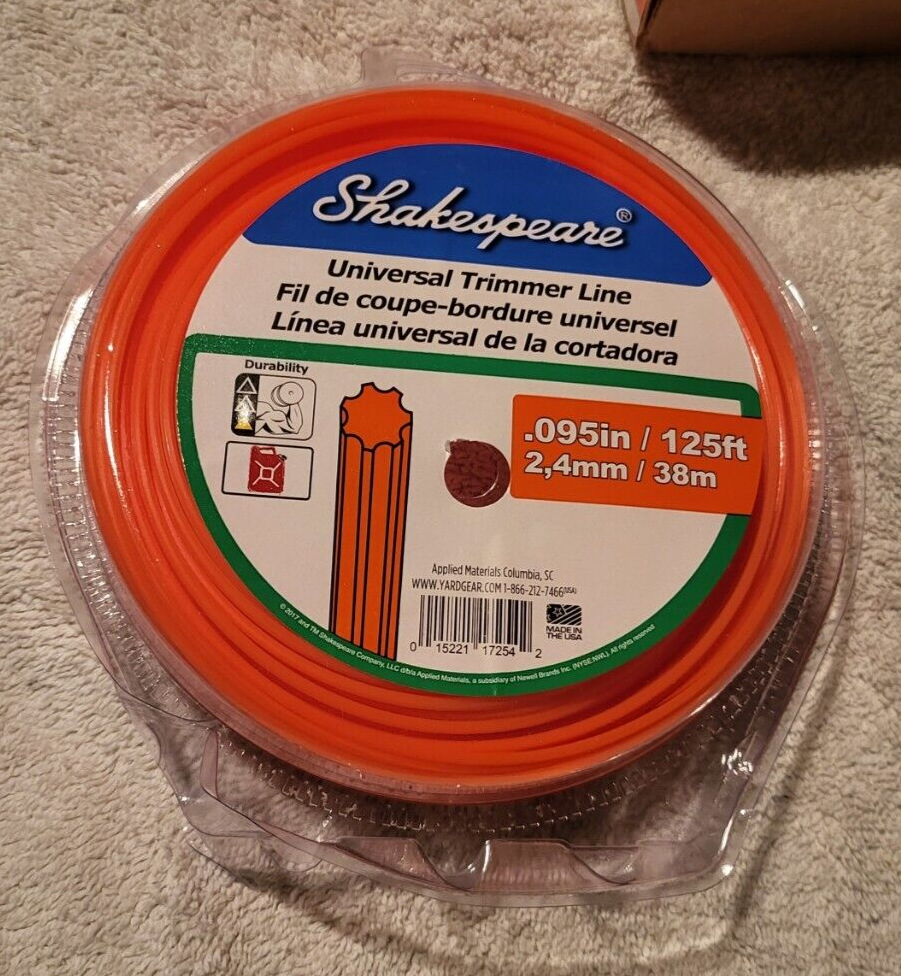 Shakespeare Universal Geared Trimmer Line, 0.095 in. x 125 ft 
