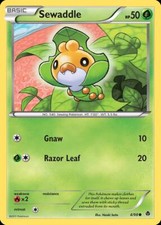 Pokemon Sewaddle (4/100) Emerging Powers LP