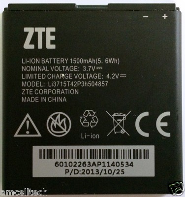 NEW OEM ZTE V768 CONCORD Z993 PRELUDE Z992 AVAIL 2 U812 U810 Li3715T42P3h504857