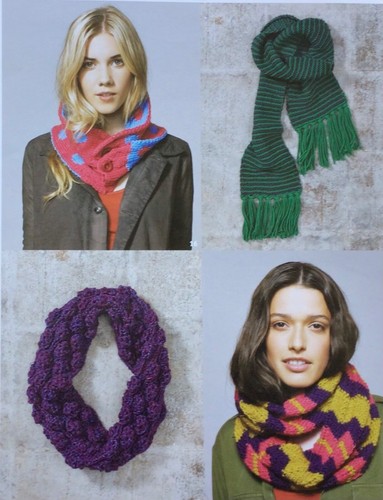 Cleakheaton Hats and Scarves knitting pattern booklet - Picture 8 of 24