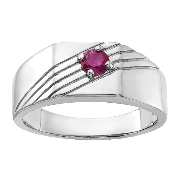 Anillos de sello de plata de ley para hombres