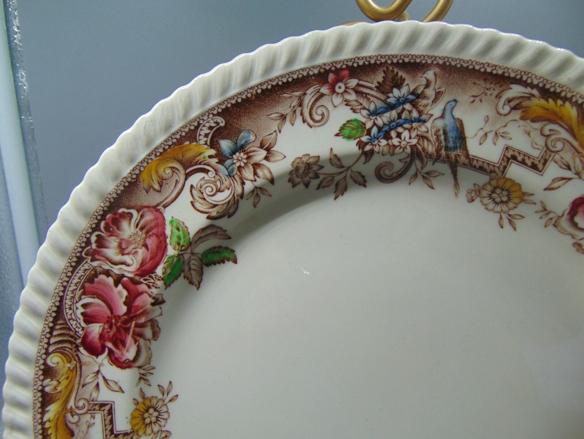 Johnson Bros Devonshire Brown Multicolor Dinner Plate(s) | eBay