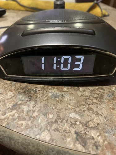 Homedics SS-4510B Soundspa Clock Radio - Time Projection AM/FM Radio With Cord - Picture 3 of 7