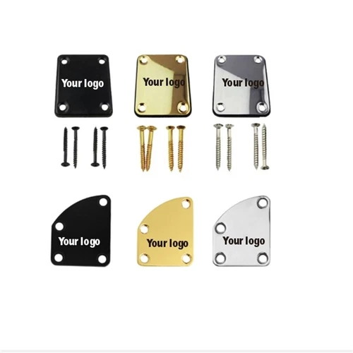 Electric guitar connector plate custom logo engraving For FENDER，GIBSON, EPS...