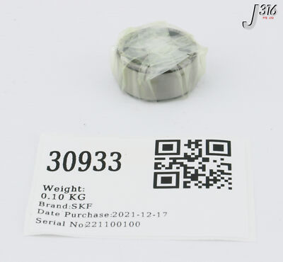 ONE OR EIGHT 専用 30933 SKF ANGULAR CONTACT BALL BEARING (NEW) 3200 A-2RS1TN9/MT33