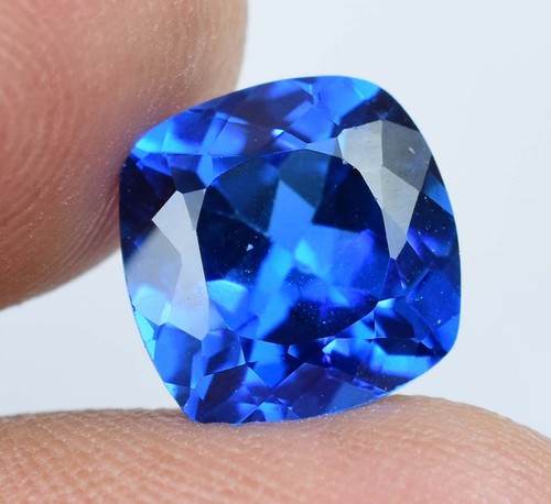 4.60 Ct Flawless Natural Ceylon Blue Spinel AGL Certified Cushion Shape Gemstone - Imagen 2 de 7