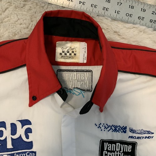 Camiseta solo para miembros del equipo de carreras Indy 500 James Dean Car - Imagen 6 de 9