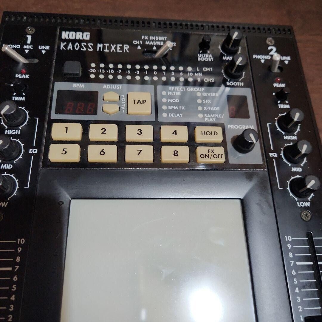 高評価レビュー KORG Black 1.8kg D90mm x H306mm x W218mm KM-2 KAOSSMIXER DJ機材