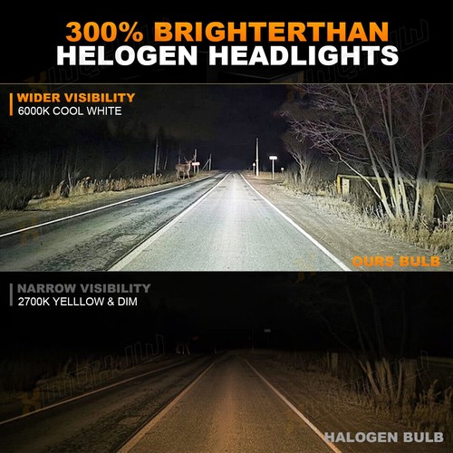 For Chevy Silverado 1500 2500HD 2007-2015 10000K LED Headlights Lights Bulbs Kit - Picture 12 of 12