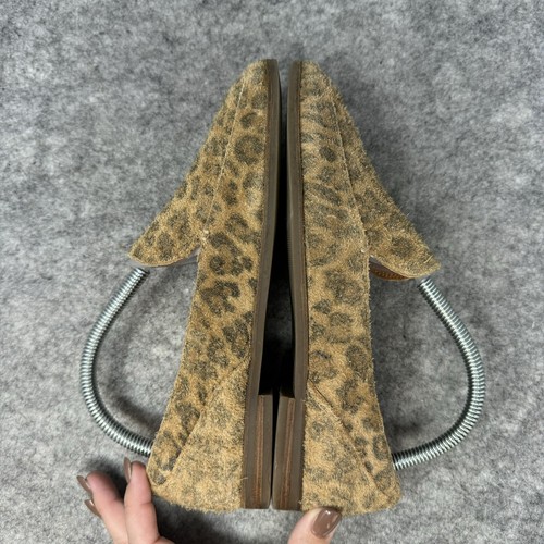 LUCKY BRAND Canyen Loafers Shoes Womens Size 7 Leopard Slip On Leather Suede - Bild 7 von 9