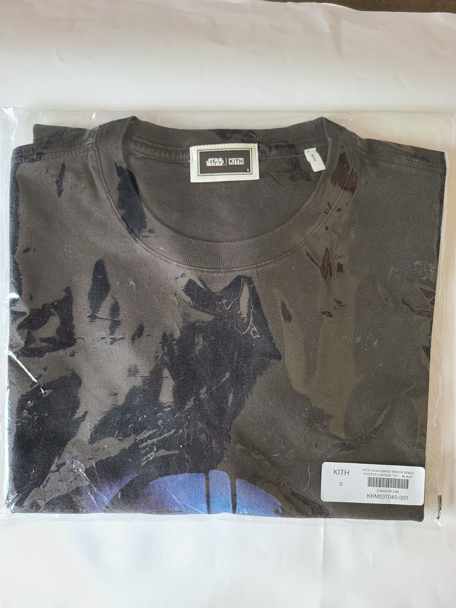 取寄品 Kith STARWARS×KITH Star DarthVaderPosterVintageTee