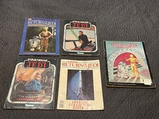 1983 RETURN OF THE JEDI ACTIVITY COLORING PUZZLE PHOTO BOOKS KENNER HAPPY HOUSE