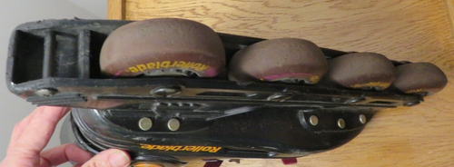 Rollerblade AstroBlade Adult Size 6 InLine Skates Astro Blade Black Purple - Picture 7 of 10