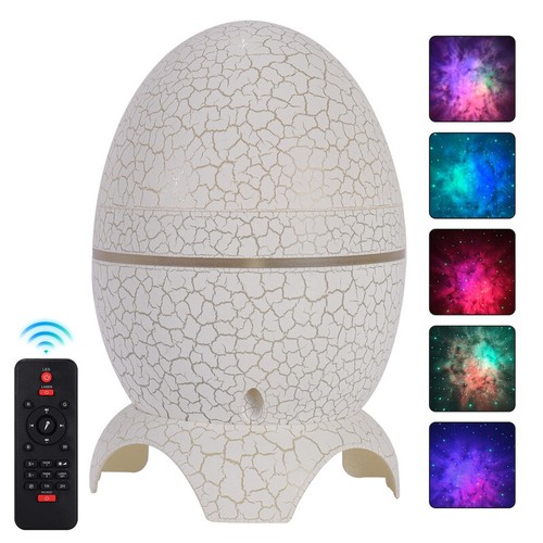 Dinosaur Egg Galaxy Star Projector Starry Light Night Light with Music Player - Bild 12 von 13