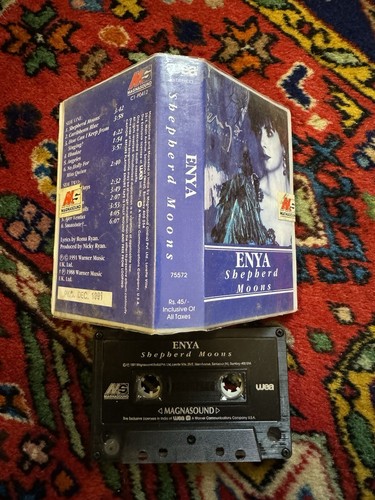 Enya “Shepherd Moons” orig Cassette INDIA CLAMSHELL 1991 - Picture 1 of 4