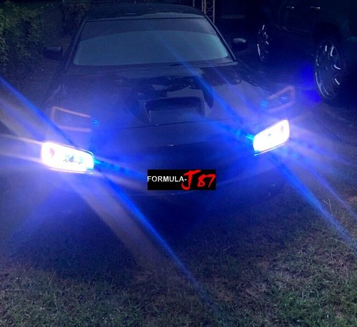 LED Kit G8 100W H10 9145 8000K Icy Blue Two Bulbs Fog Light Replace Upgrade Lamp - Picture 10 of 12