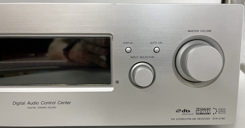 Sony Digital Audio Receiver Stereo STR-K790 Silver Home Theater Surround Sound - Picture 4 of 10