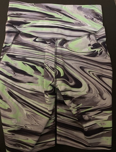 Lululemon Base Pace High-Rise Short 8" Paint Glide Warp Multi Size 4 - Picture 4 of 7