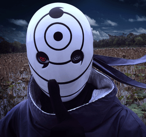 Details About Naruto Shippuden Ninja Tobi Obito Mask Madara Uchiha Cosplay Helmet Dx Version A