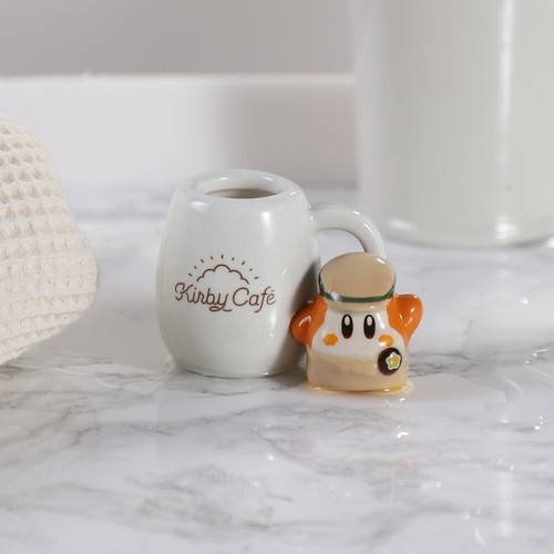Kirby Cafe Japan Limited Toothbrush Pen Stand Holder Kirby & Waddle Dee *NEW* - Picture 20 of 23