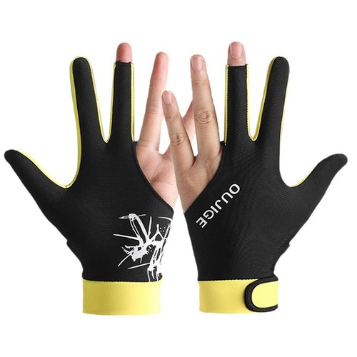 Billiard Gloves Three Finger Open Finger Billiards Gloves Comfortable Non Sli;;' - Bild 2 von 23