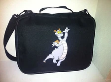 TRADING PIN BOOK FOR DISNEY PINS FIGMENT EPCOT DRAGON BAG  LARGE DISPLAY CASE