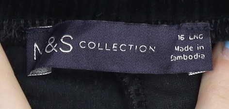 Marks and Spencer Damen Leggings schwarz Größe 16 - Bild 4 von 12