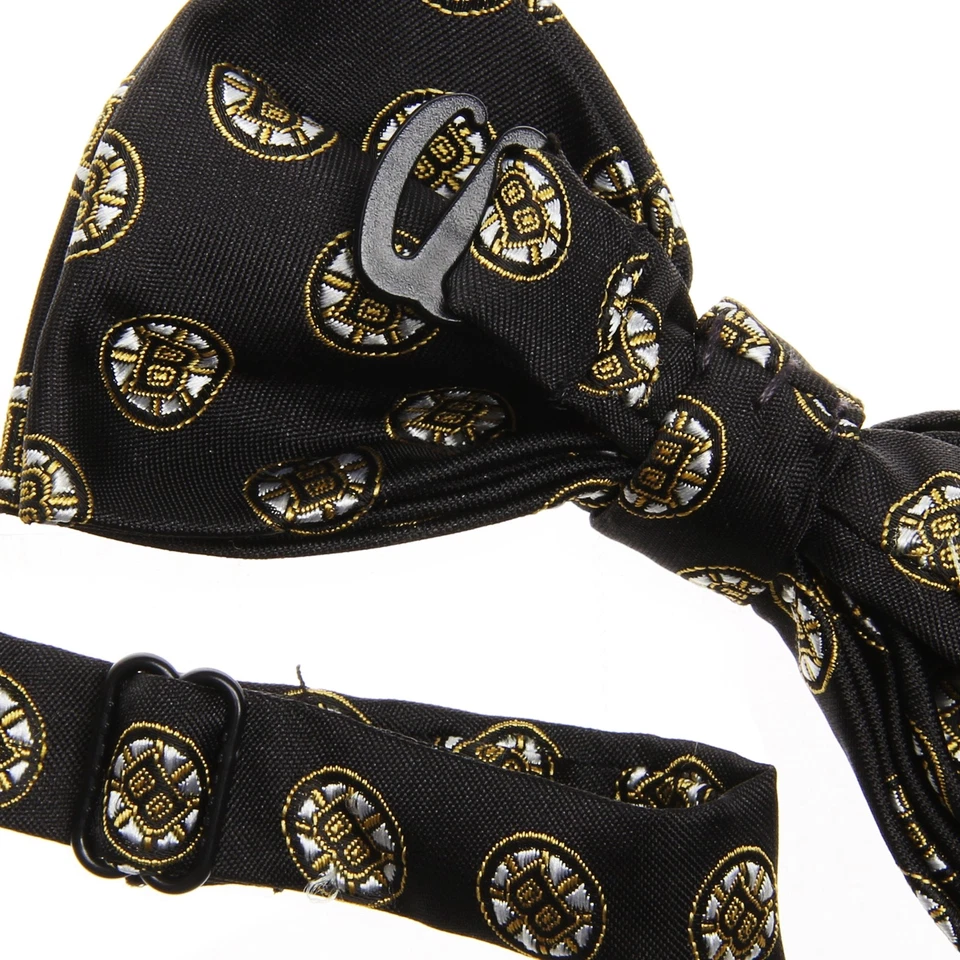 Men's Boston Bruins Repeat Bow Tie - Image 2 of 2