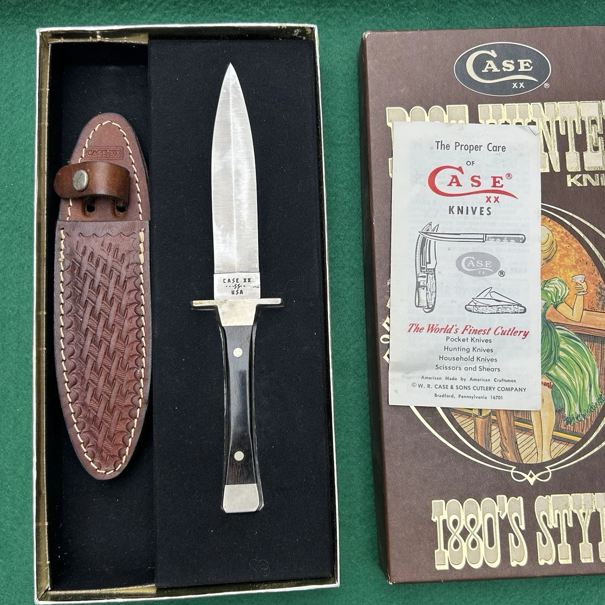 Case Boot Collectible Vintage Factory Manufactured Fixed Blade