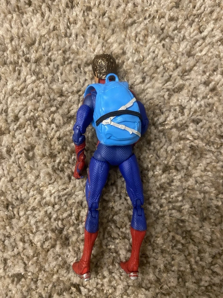 Marvel Amazing Spider-Man Walmart эксклюзивный Эндрю Гарфилд без маски фигурка 2012 - Изображение 2 из 2