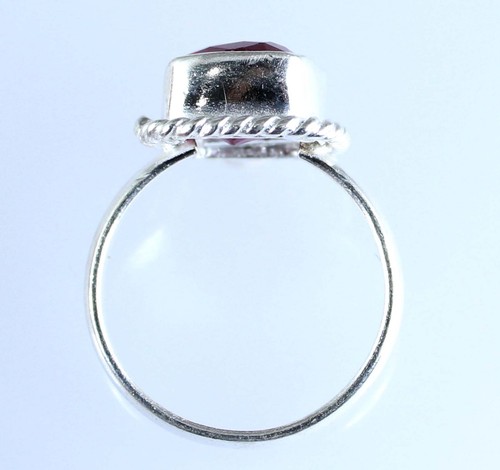 11,20 ct natürlicher Kissen Padparadscha rosa Saphir Edelstein Ring Neujahrsangebot - Bild 7 von 8