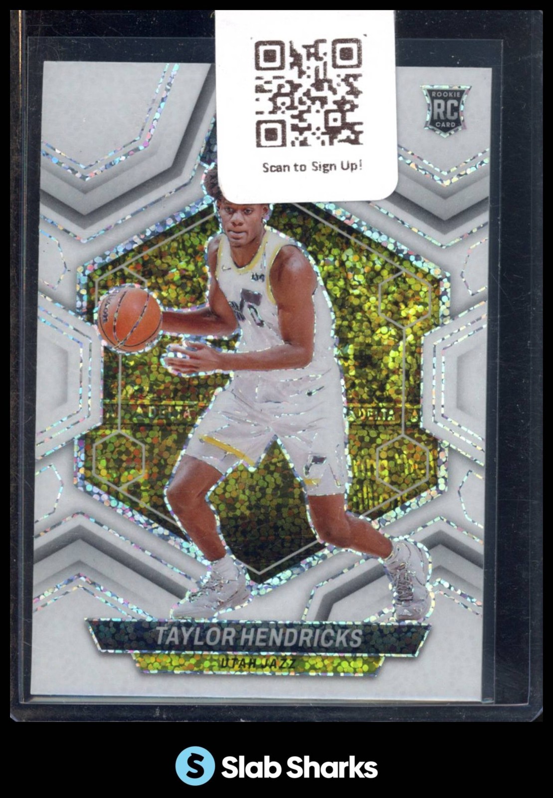 2023 PANINI MOSAIC #221 TAYLOR HENDRICKS SILVER PRIZM RC ROOKIE
