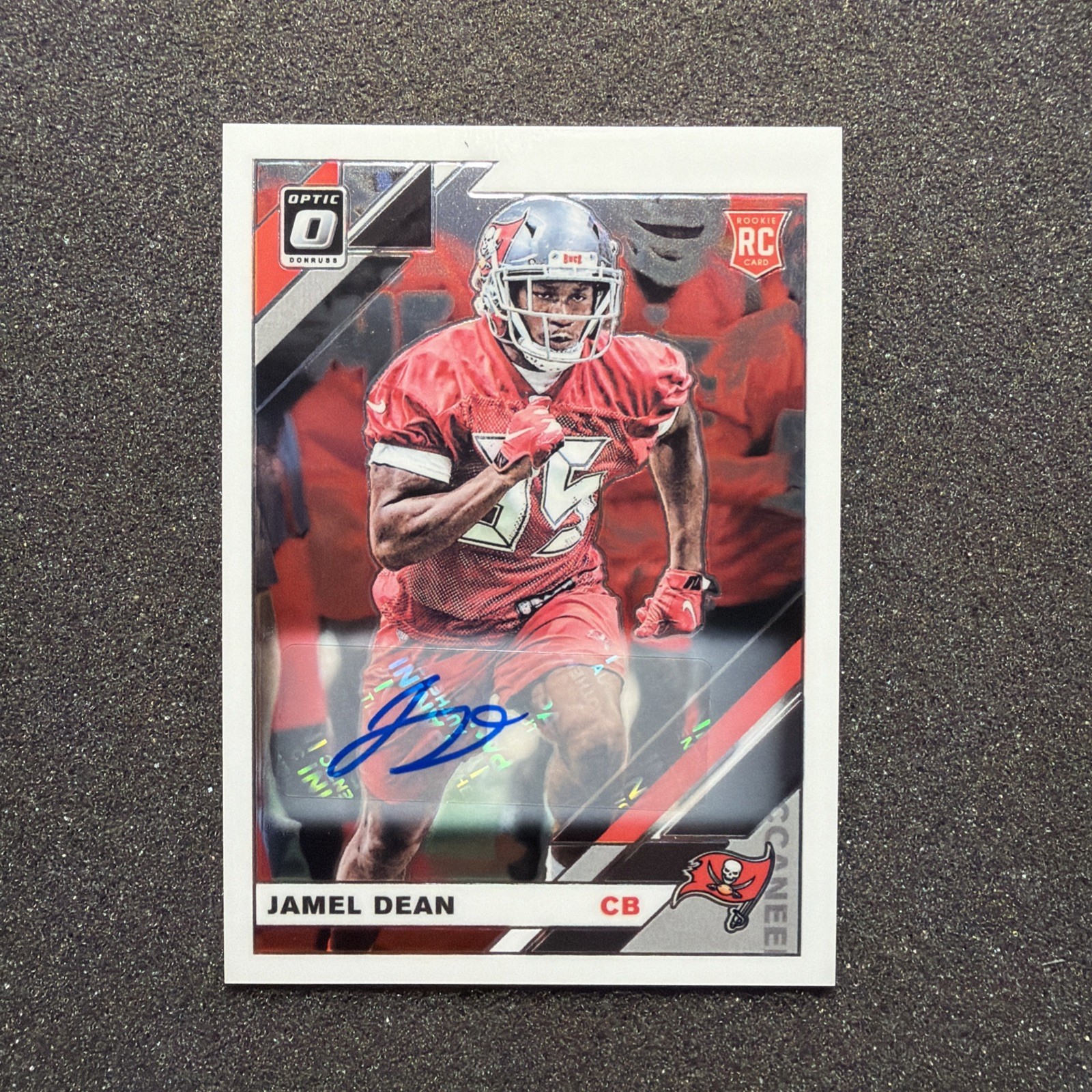 Jamel Dean Panini Donruss Optic #135 Autograph
