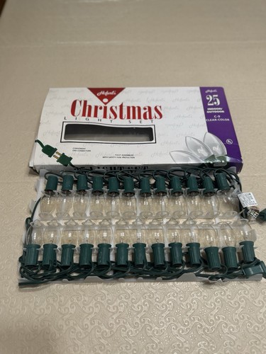 Hofert's Clear 25-Bulb C9 Christmas Tree String Light Set (H4) - Picture 3 of 5