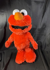 -Sesame Street Elmo Interactive Talking Dancing English Spanish, Laughs- Tested