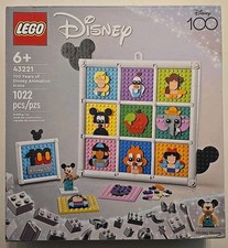 BRAND NEW! NIB SEALED LEGO® 100 Years of Disney Animation Icons 43221