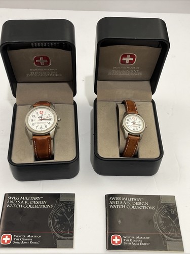 New! Wenger Swiss Army Vintage Classic Mens Watch With NEW BATTERY! - Picture 5 of 12