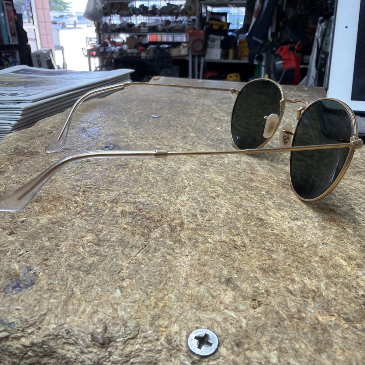 Ray-Ban P RB3447 Round Metal 112/58 50[]21 145 3P Polarized
