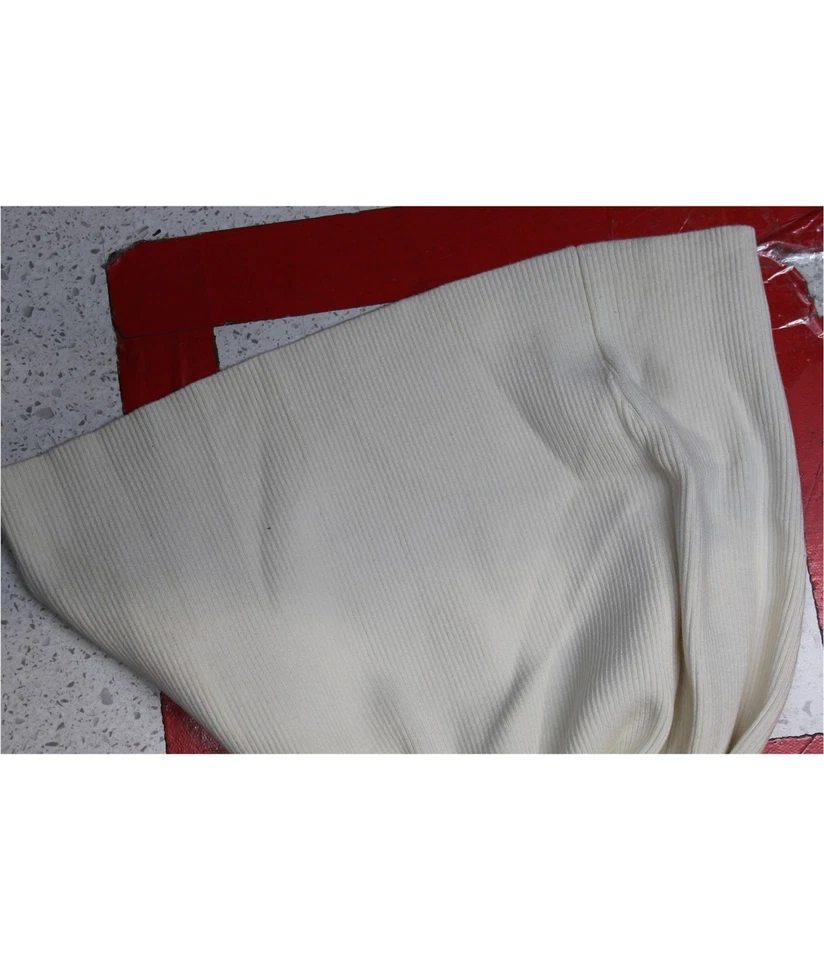 Mini vestido suéter GUESS para mujer, blanco paloma, XL Foto 3 de 4