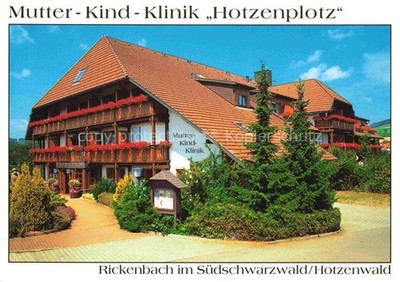 Rickenbach Hotzenwald mother child clinic Hotzenplotz