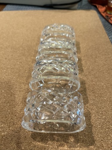 4er Set Waterford Serviettenringe Alana signiert - Bild 2 von 5