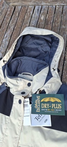 NEU Cabelas Damen XL Pine Ridge Parka & isolierte Jacke Kapuze Shell hellbraun - Bild 11 von 24