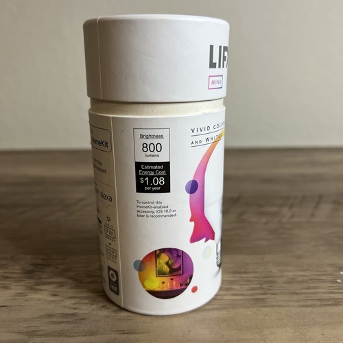 LIFX Mini Color A19 Wi-Fi Smart LED Bulb. HomeKit, Alexa, Google New Open Box - Picture 7 of 21
