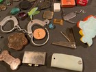 38 Items Junk Drawer Lot Vintage-Now Trinkets Treasures Collectibles Weird Stuff — photo 10