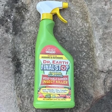Dr Earth Final Stop Organic Natural Vegetable Garden Insect Killer Hose 24 oz