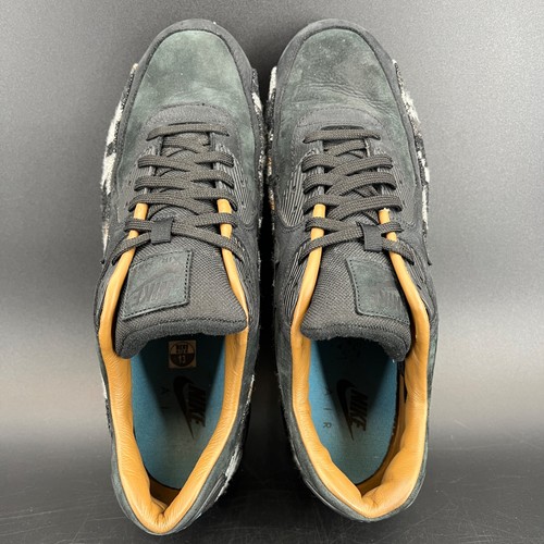 Nike Air Max 90 PND QS Black Pendleton 2016 Size 13 US Black Suede 825512-004 - Picture 7 of 14