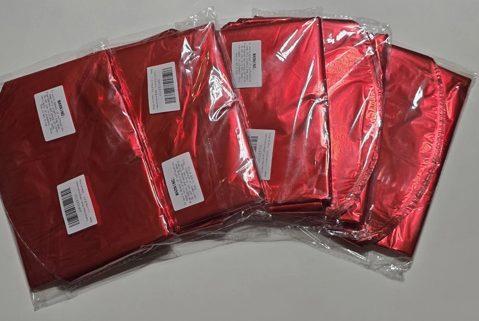 Lote de 5 Globos Larchio 20 Piezas Rojo En Forma de Corazón Mylar Foto 2 de 3