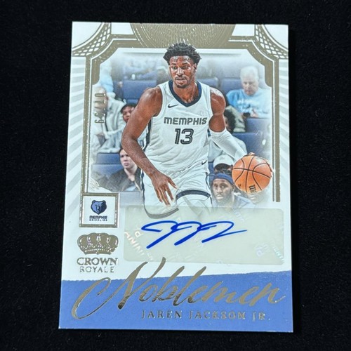 2023+24 Panini Crown Royale Jaren Jackson Jr. Memphis Grizzlies Auto /99 #NM-JJJ - Bild 13 von 24