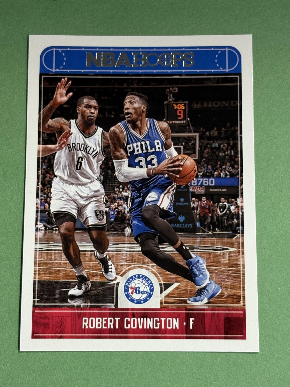 Robert Covington 2017-18 Hoops Philadelphia 76ers #4 T137
